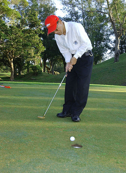 golf course player